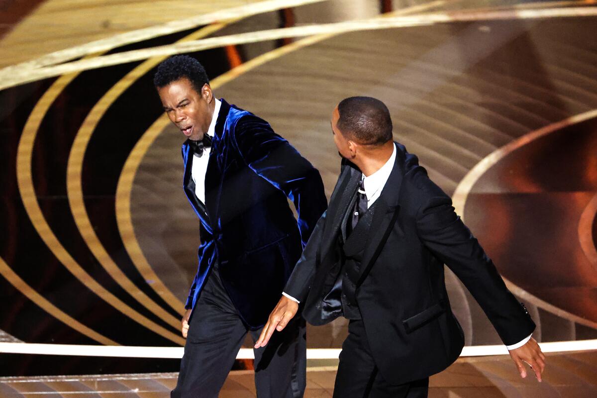 Will Smith Slaps Chris Rock